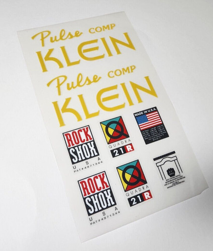 Sticker decal set fits klein - decal,